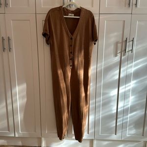 Madewell sweatsuit jumpsuit